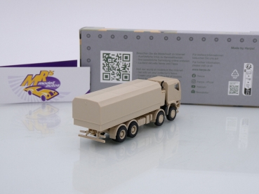 Preview: Herpa 746984 # Iveco Trakker 8x8 Pritschen-LKW Militär " sandbeige " 1:87