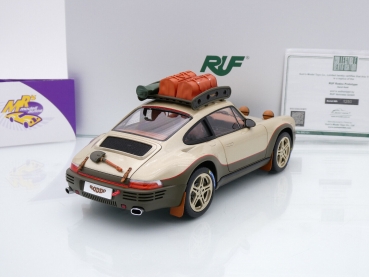Preview: Almost Real 880101 # RUF Porsche Rodeo Prototyp Baujahr 2020 " Sand Gold " 1:18