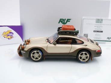 Preview: Almost Real 880101 # RUF Porsche Rodeo Prototyp Baujahr 2020 " Sand Gold " 1:18
