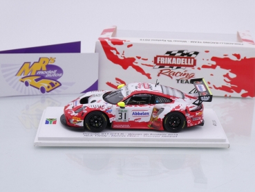 Preview: Spark FF009 # Porsche 911 GT3 R #31 Winner 9h Kyalami 2019 " Frikadelli " 1:43
