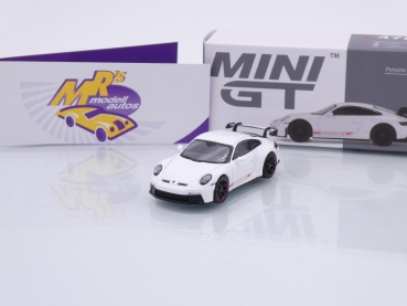 TSM MINI GT MGT00478-L # Porsche 911 GT3 (992) Baujahr 2021 LHD " weiß " 1:64