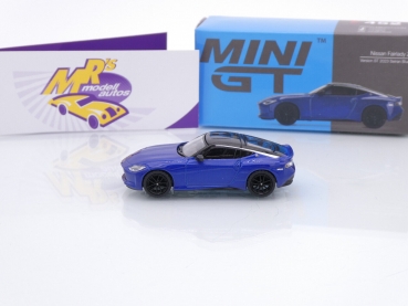 Preview: TSM MINI GT MGT00452-L # Nissan Fairlady Z ST 2023 LHD " Serian Blue " 1:64