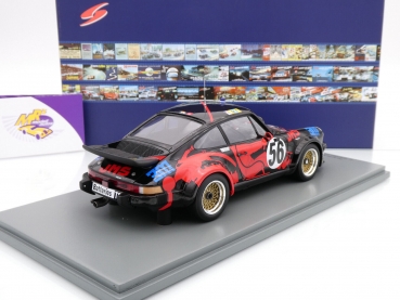 Preview: Spark 18S287 # Porsche 934 Nr.56 24h Le Mans 1977 " Bousquet - Dagoreau " 1:18