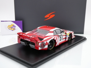 Preview: Spark 18S422 # Lancia Beta Nr.51 24h Le Mans 1980 " B. Darniche - H. Heyer " 1:18