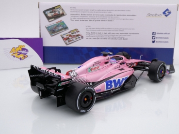 Preview: Solido S1808801 # Alpine F1 A522 Nr.14 Bahrain GP 2022 " Fernando Alonso " 1:18