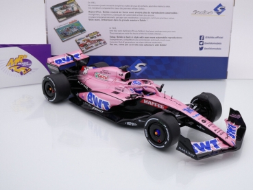 Preview: Solido S1808801 # Alpine F1 A522 Nr.14 Bahrain GP 2022 " Fernando Alonso " 1:18