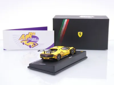 Preview: Look Smart LS64012 # Ferrari 296 GT3 #50 Macau GT 2024 " Harmony Yifei Ye " 1:64