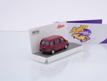 Preview: Schuco 26676 # Volkswagen VW T4b California Bus Baujahr 1990 " weinrot " 1:87