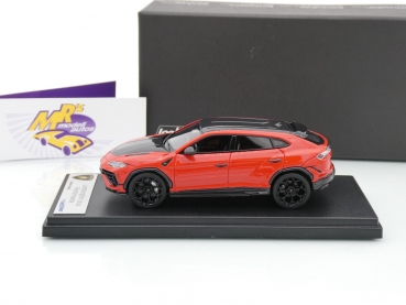 Preview: Look Smart LS537C # Lamborghini Urus Performante Baujahr 2022 " Rosso Arancio / Carbon " 1:43