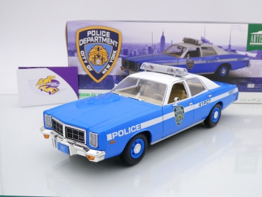 Greenlight 19132 # Dodge Monaco Baujahr 1978 " NYPD Police Department " 1:18