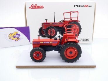 Preview: Schuco PRO.R 09169 # Same Buffalo 120 Traktor Baujahr 1974 " rot-schwarz " 1:32