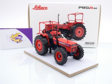 Preview: Schuco PRO.R 09169 # Same Buffalo 120 Traktor Baujahr 1974 " rot-schwarz " 1:32