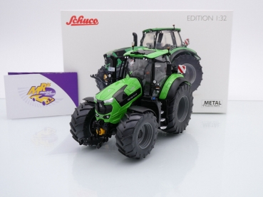 Schuco 07848 # Deutz-Fahr 8280 TTV Traktor Baujahr 2020 " grün-schwarz " 1:32