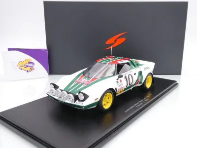 Spark 18S946 # Lancia Stratos HF #10 Rallye Monte Carlo 1976 " Team Alitalia " 1:18