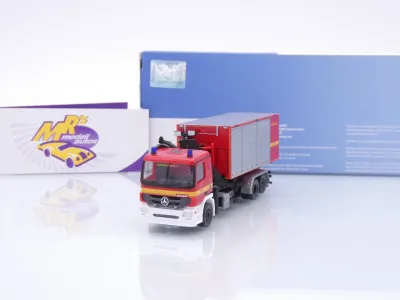 Herpa 961783 # Mercedes Actros Wechsellader " Feuerwehr / Intermodellbau " 1:87