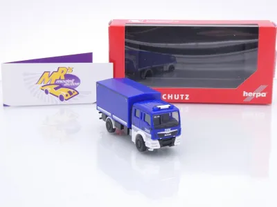 Preview: Herpa 962384 # MAN TGM MLW " THW Hannover OV Langenhagen " Interschutz 2026 1:87