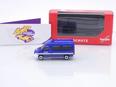 Preview: Herpa 962377 # Mercedes-Benz Sprinter Bus " THW Hannover " Interschutz 2026 1:87