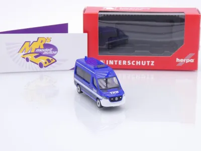 Preview: Herpa 962377 # Mercedes-Benz Sprinter Bus " THW Hannover " Interschutz 2026 1:87