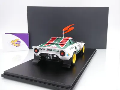 Preview: Spark 18S946 # Lancia Stratos HF #10 Rallye Monte Carlo 1976 " Team Alitalia " 1:18