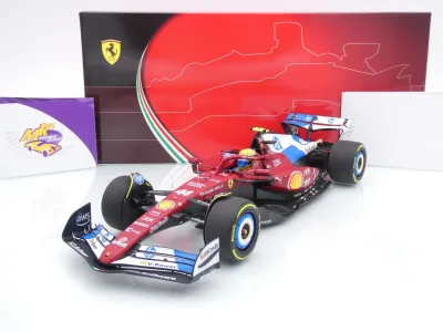 BBR Models P18267B44 # Ferrari SF-25 F1 Miami GP 2025 " Lewis Hamilton " 1:18