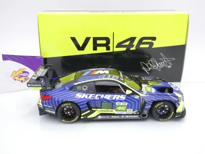 Preview: Minichamps 110252346 # BMW M4 GT3 #46 24h Le Mans 2025 " Valentino Rossi / WRT " 1:18