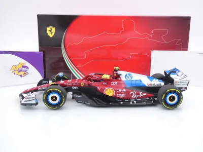 Preview: BBR Models P18267B44 # Ferrari SF-25 F1 Miami GP 2025 " Lewis Hamilton " 1:18