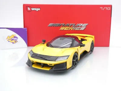 Bburago 18-16920 # Ferrari F80 Hybrid Baujahr 2025 " Giallo Modena Metallic " 1:18