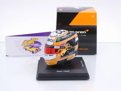 Spark 5HF214 # Helm Formel 1 McLaren " Oscar Piastri - Monaco GP 2025 " 1:5