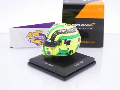 Preview: Spark 5HF228 # Helm Formel 1 McLaren #4 " Lando Norris - USA GP 2025 " 1:5