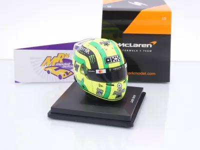 Preview: Spark 5HF228 # Helm Formel 1 McLaren #4 " Lando Norris - USA GP 2025 " 1:5
