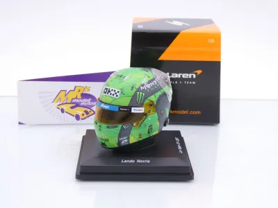 Spark 5HF235 # Helm Formel 1 McLaren #4 " Lando Norris - Las Vegas GP 2025 " 1:5