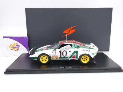 Preview: Spark 18S946 # Lancia Stratos HF #10 Rallye Monte Carlo 1976 " Team Alitalia " 1:18