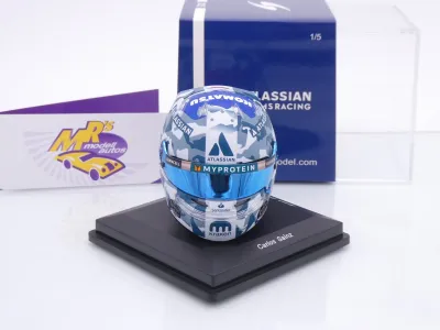 Preview: Spark 5HF218 # Helm Formel 1 Williams " Carlos Sainz #55 - British GP 2025 " 1:5