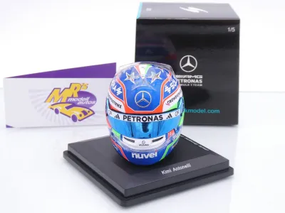Preview: Spark 5HF212 # Helm Formel 1 Mercedes " Kimi Antonelli #12 - Imola GP 2025 " 1:5