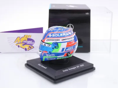 Preview: Spark 5HF212 # Helm Formel 1 Mercedes " Kimi Antonelli #12 - Imola GP 2025 " 1:5