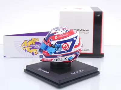 Preview: Spark 5HF229 # Helm Formel 1 Team Haas " Ollie Bearman  USA Austin GP 2025 " 1:5