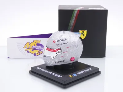 Preview: Look Smart LSHEL027 # Helm Formel 1 Ferrari " Lewis Hamilton Las Vegas GP 2025 " 1:5