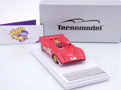 Preview: Tecnomodel TM43-66C # Ferrari 612 Can-Am #16 3rd Mid Ohio 1969 " Chris Amon " 1:43