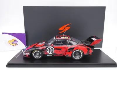Preview: Spark 18S619 # Porsche 935/77 #40 3rd 24h Le Mans 1977 " JMS Racing Team " 1:18