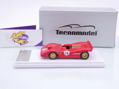 Preview: Tecnomodel TM43-66B # Ferrari 612 Can-Am #16 Watkins Glen 1969 " Chris Amon " 1:43
