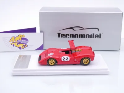 Preview: Tecnomodel TM43-33C # Ferrari 612 Can-Am #23 Las Vegas 1968 " Chris Amon " 1:43