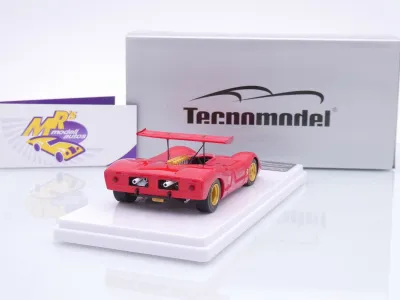Preview: Tecnomodel TM43-33A # Ferrari 612 Can-Am Press Version 1968 " Rosso Corsa " 1:43