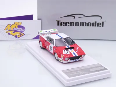 Preview: Tecnomodel TM43-30B # Ferrari 308 GTB4 LM #17 24h Le Mans 1975 " Team NART " 1:43