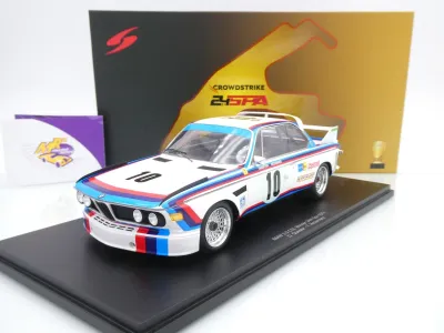 Spark 18SPA1973 # BMW 3.0 CSL #10 Win 24h Spa 1973 " Hezemans - Quester " 1:18