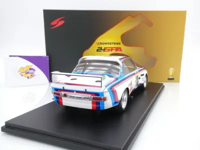 Preview: Spark 18SPA1973 # BMW 3.0 CSL #10 Win 24h Spa 1973 " Hezemans - Quester " 1:18