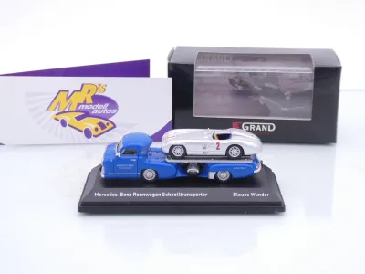 Preview: Le Grand LE87311 # Mercedes Blaues Wunder + 300 SLR Nürburgring 1955 " Karl Kling " 1:87