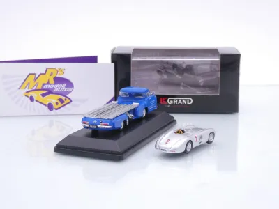Preview: Le Grand LE87311 # Mercedes Blaues Wunder + 300 SLR Nürburgring 1955 " Karl Kling " 1:87