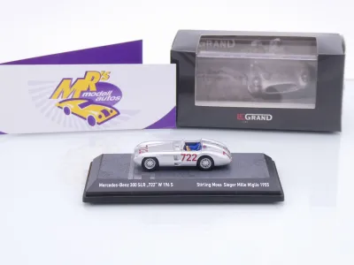 Preview: Le Grand LE87302 # Mercedes-Benz 300 SLR #722 1° Mille Miglia 1955 " Stirling Moss " 1:87