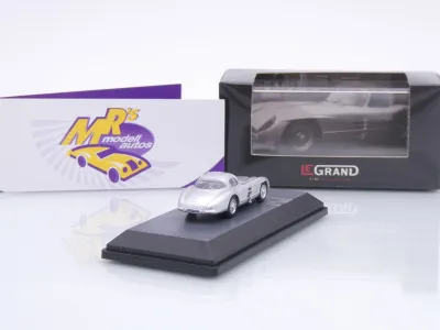 Preview: Le Grand LE87301 # Mercedes-Benz 300 SLR W196 S Uhlenhaut 1955 " Silbermetallic " 1:87