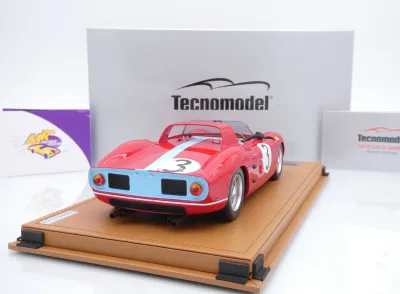 Preview: Tecnomodel TM18-309E # Ferrari 330P #3 Tourist Trophy 1964 " Graham Hill " 1:18